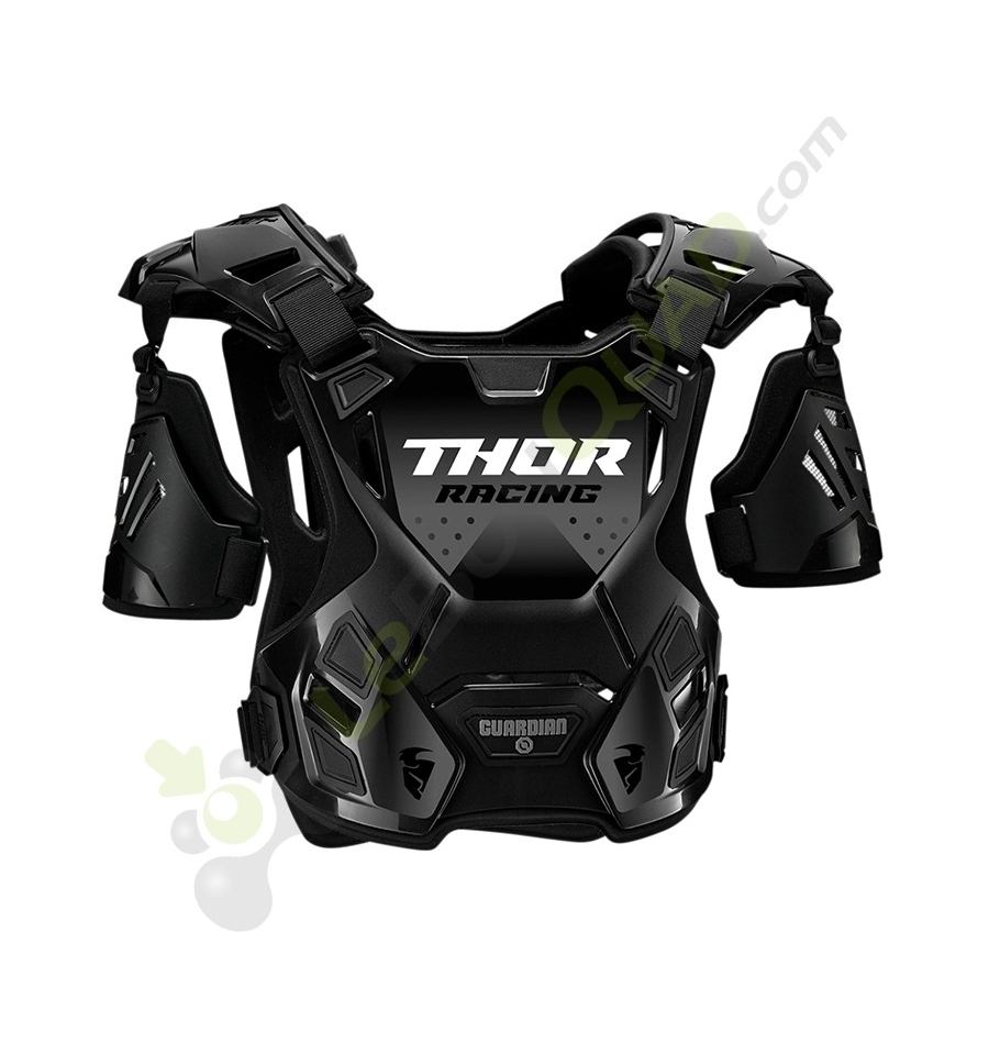 Plastron Thor Guardian MX - Blanc et noir - Moto-Parts