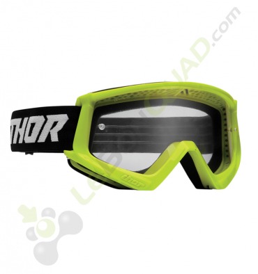 Masque enfant THOR COMBAT RACER JAUNE FLUO/NOIR