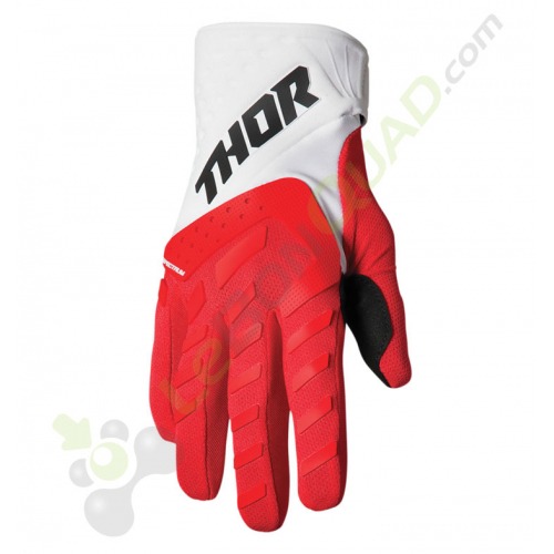 Gants enfant THOR SPECTRUM ROUGE/BLANC taille YXS