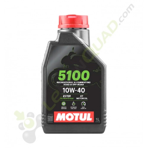 Huile moteur MOTUL 5100 10W40 4T 1 Litre