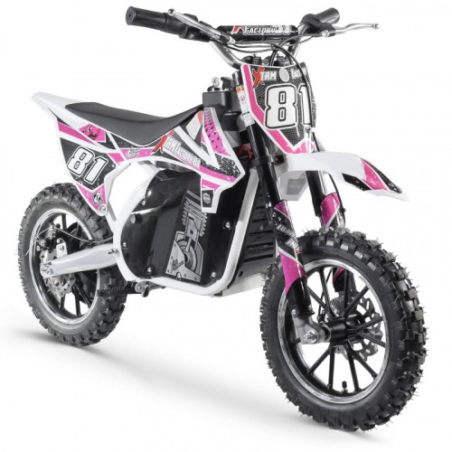 Pocket bike électrique enfant 500w MX ROSE