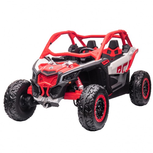 Buggy électrique enfant CAN AM MAVERICK 24V ROUGE