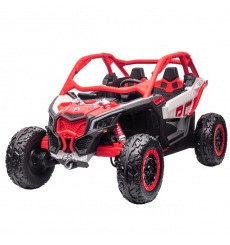 Buggy électrique enfant CAN AM MAVERICK 24V ROUGE