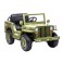 JEEP WILLYS enfant électrique 12V VERT 1 PLACE