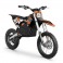 Moto cross électrique 1600W ORANGE NRJ