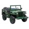 JEEP WILLYS 3 PLACES électrique enfant 24V VERT ARMÉE