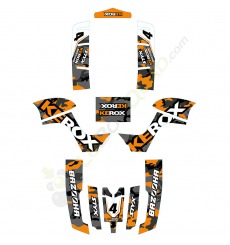 Kit décoration KEROX Bazooka orange quad enfant