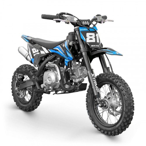 Moto enfant 70cc XTRM 81 BLEU