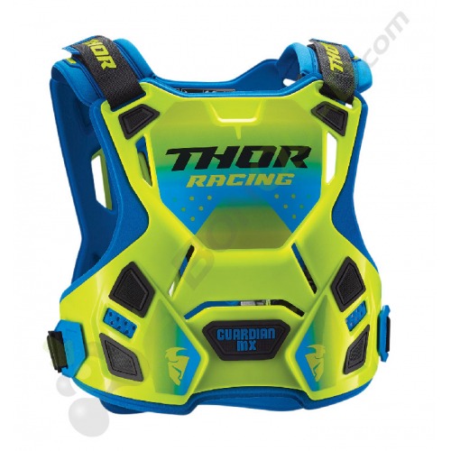 Plastron enfant THOR Guardian MX S/M JAUNE-BLEU