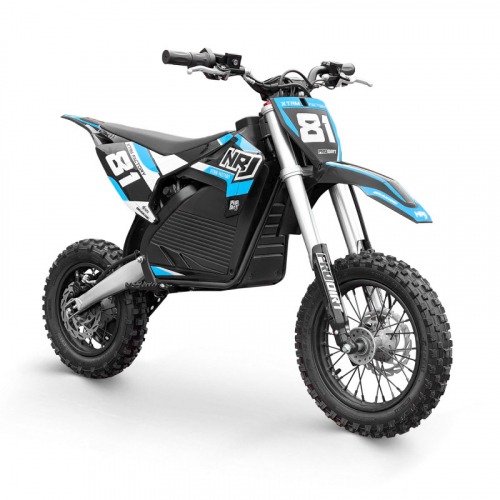 Dirt bike électrique 1000W BLEU NRJ