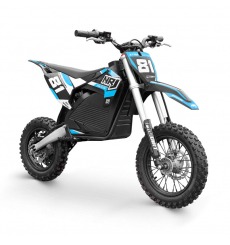 Dirt bike électrique 1000W BLEU NRJ