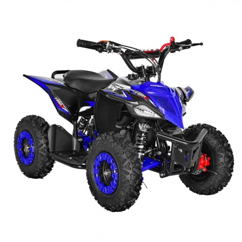 Pocket quad 49cc NOIR-BLEU TIRAX PROBIKE