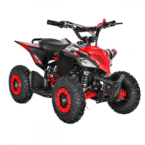 Pocket quad 49cc NOIR-ROUGE TIRAX PROBIKE