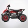 Pocket quad 49cc NOIR-ROUGE TIRAX PROBIKE