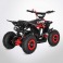 Pocket quad 49cc NOIR-ROUGE TIRAX PROBIKE