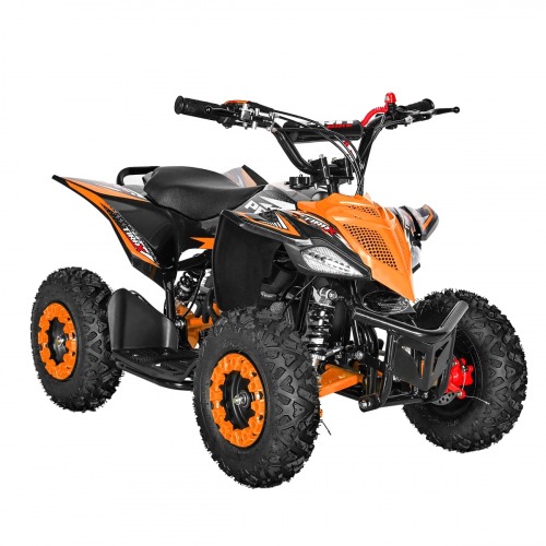 Pocket quad 49cc NOIR-ORANGE TIRAX PROBIKE