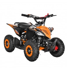 Pocket quad 49cc NOIR-ORANGE TIRAX PROBIKE