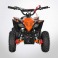 Pocket quad 49cc NOIR-ORANGE TIRAX PROBIKE