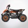 Pocket quad 49cc NOIR-ORANGE TIRAX PROBIKE