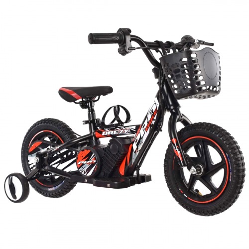 Draisienne électrique 180w PROBIKE ROUGE DREZY 12 pouces