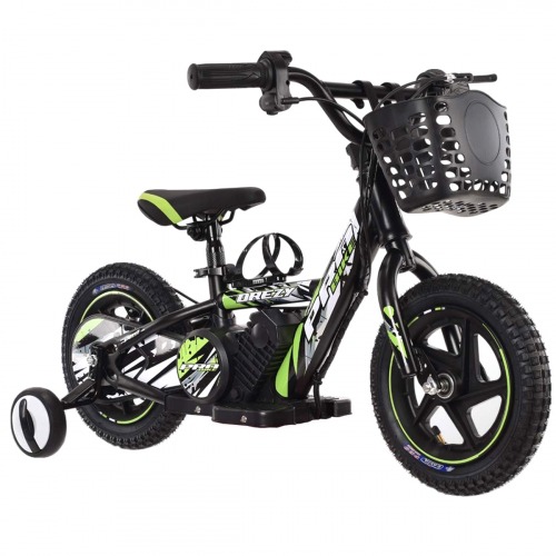 Draisienne électrique 180w PROBIKE VERT DREZY 12 pouces