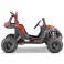 Buggy électrique 48v-1200w, rouge, UTV KID XTRM FACTORY