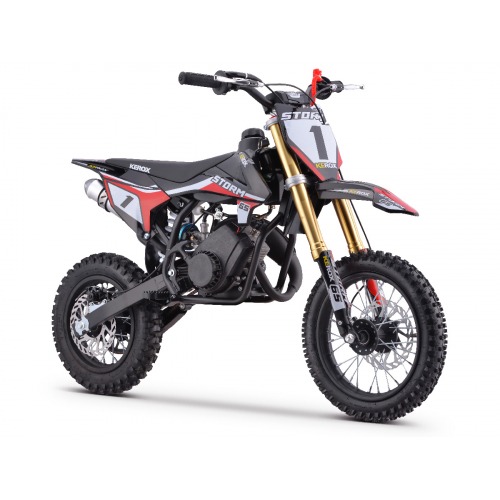 Moto enfant 65cc KEROX STORM ROUGE