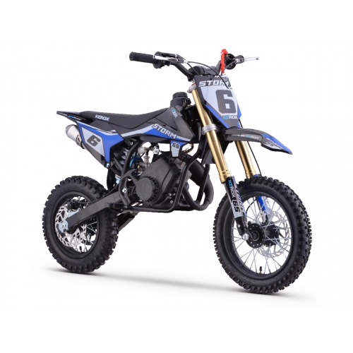 Moto enfant 65cc KEROX STORM BLEU