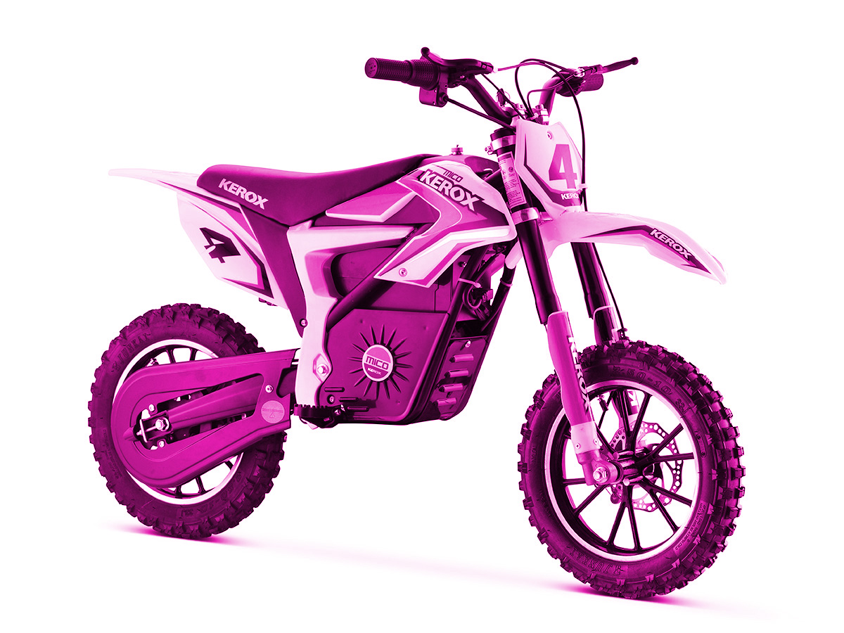 moto électrique enfant Kerox Mico, rose