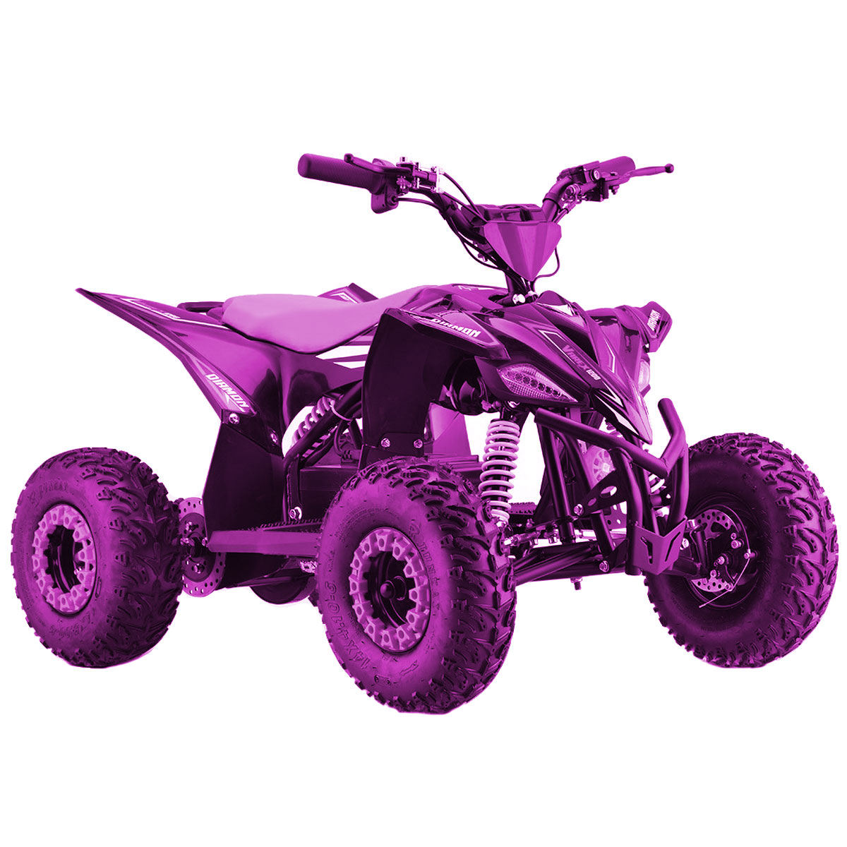 quad enfant 1000w, rose